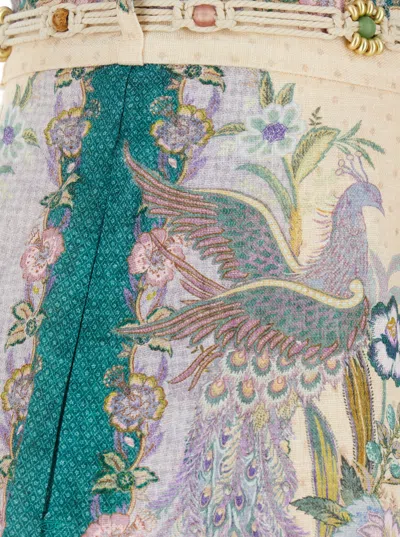 Zimmermann Indra Bermuda Shorts In Multi