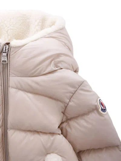 Moncler Down Jacket In Gray