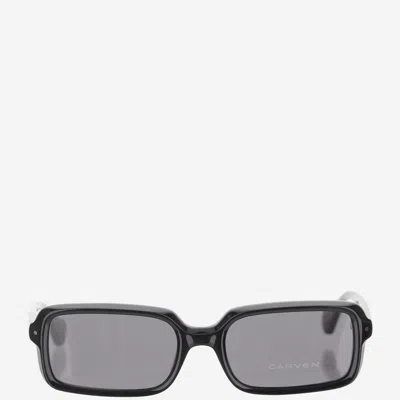 Carven Cc4098s Square Acetate Sunglasses In Black