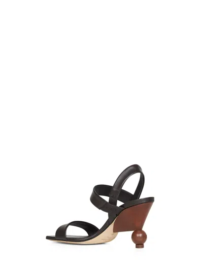 Weekend Max Mara Sandal In Brown