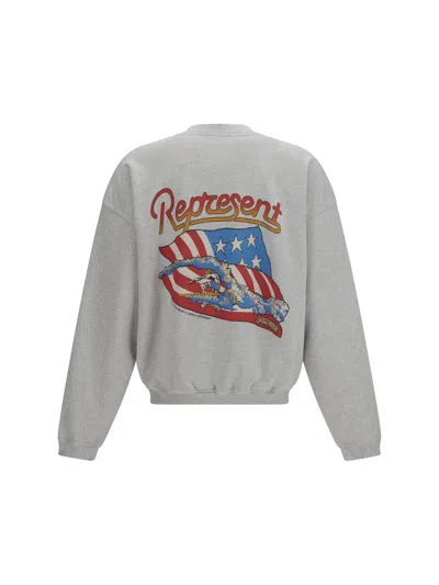 Represent Beach Boys Sweatshirt In Gray