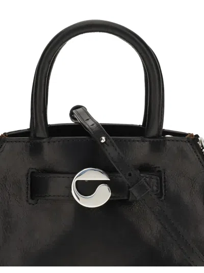 Coperni Data Top Handle Bag In Black