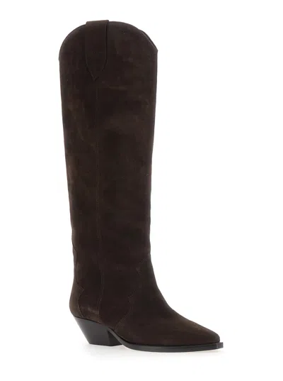Isabel Marant Denvee Boot In Brown