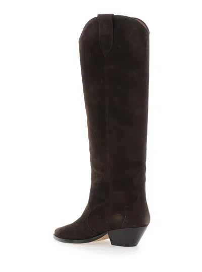 Isabel Marant Denvee Boot In Brown