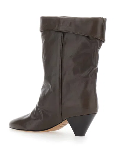 Isabel Marant Dalby Ankle Boot In Brown