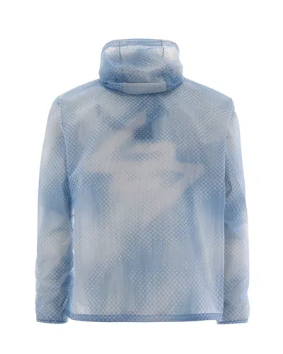 Represent 247 Packable Technical Nylon Jacket In Blue