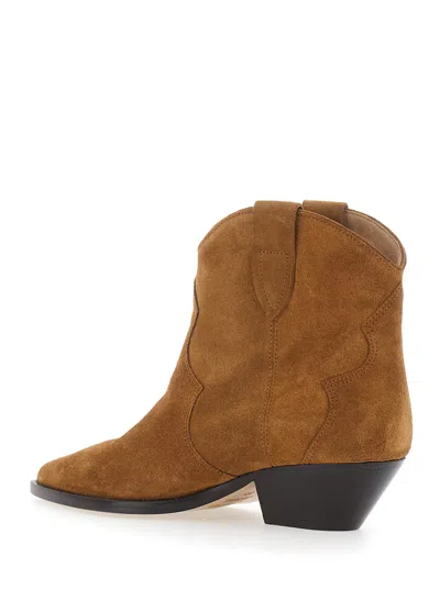 Isabel Marant Light Brown Dewina Boots In Brown