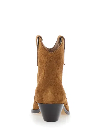 Isabel Marant Light Brown Dewina Boots In Brown