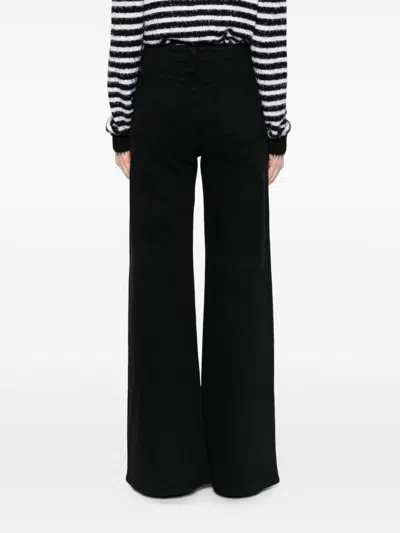 Khaite Belt-loop Jeans In Black