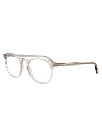 Tom Ford Ft5401 Grey Acetate Eyeglasses In Grey