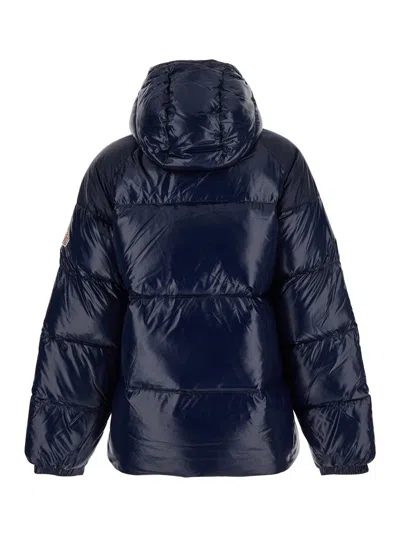 Pyrenex Technical Polyamide Down Jacket In Blue