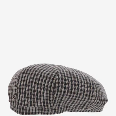 Tagliatore Buddy Flat Cap In Multi