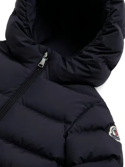 Moncler Down Jacket In Blue