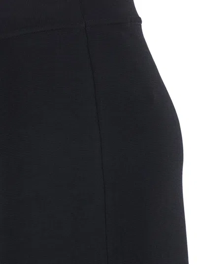 P.a.r.o.s.h . Wide-leg Pull-on Viscose Trousers In Black