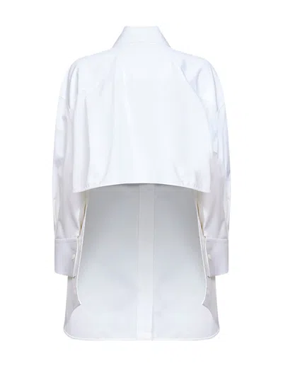 Givenchy Asymmetrical Button-up Shirt In White