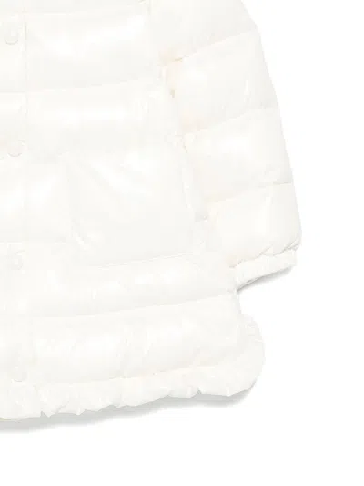 Moncler Padded Down Down Jacket In White