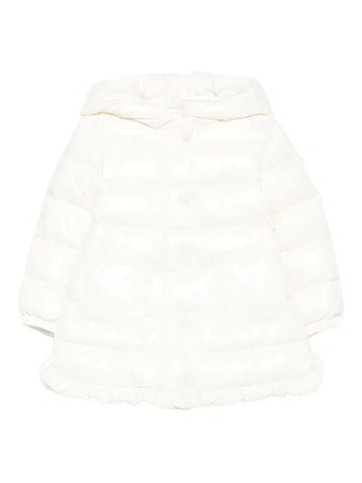 Moncler Padded Down Down Jacket In White