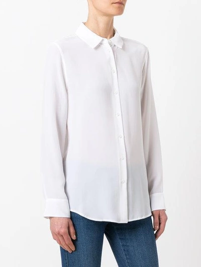 Shop Equipment Narrow Collar Shirt In White