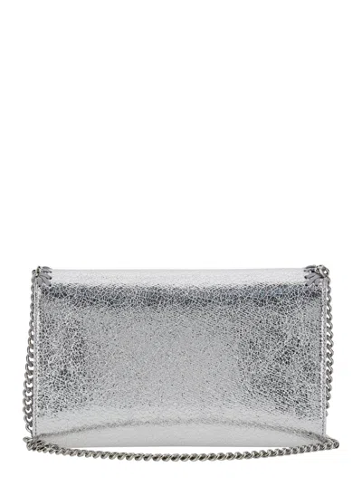 Stella Mccartney Wallet In Silver