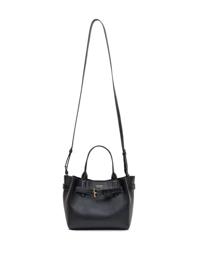 Tom Ford Audrey Top Handle Bag In Black