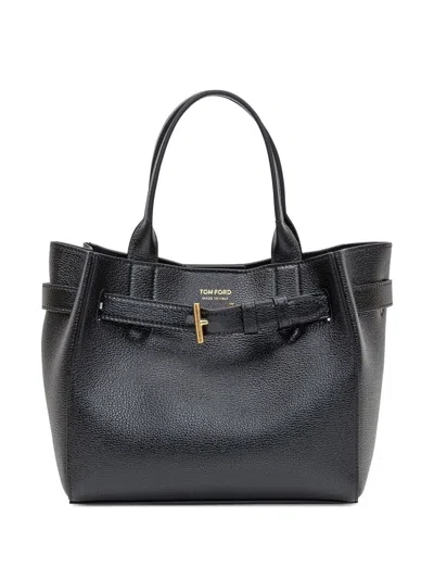 Tom Ford Audrey Top Handle Bag In Black