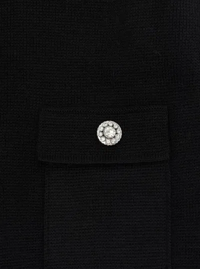 N°21 Nº21 Wool-blend Collared Sweater In Black