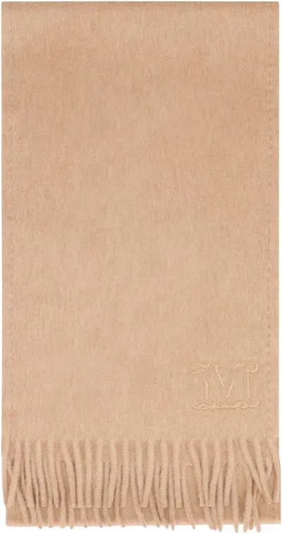 Max Mara Scarf In Beige