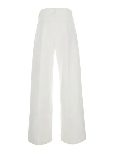 Frame The Collegiate Jeans In White