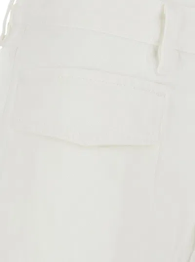 Frame The Collegiate Jeans In White