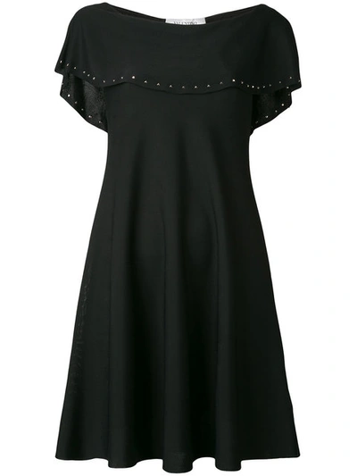 Shop Valentino Studded Knit Dress