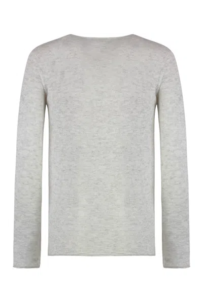 The (alphabet) The Alphabet Silk-cashmere Pullover Sweater In Gray