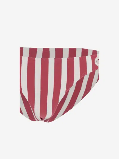 Eres Tie-side Striped Bikini Bottom In Multi