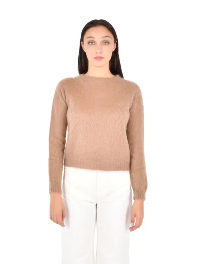 Max Mara Sweater In Camel