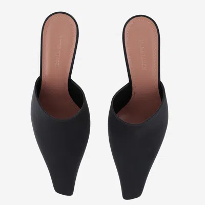 Amina Muaddi Jamie Mule In Black