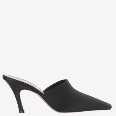 Amina Muaddi Jamie Mule In Black