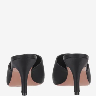 Amina Muaddi Jamie Mule In Black