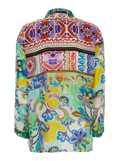 Johnny Was Blouse In Multicolor