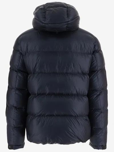 Outhere Quilted Down Down Jacket In Blue
