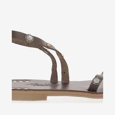 Kima Sandals In Brown