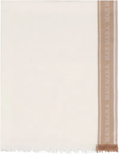 Max Mara Madre Scarf In Hazelnut