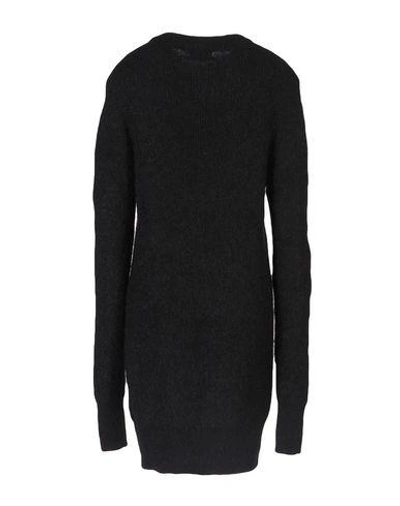 Shop Acne Studios Short Dress In Black