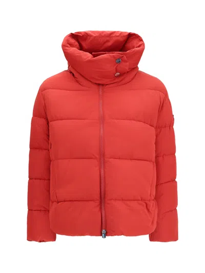 Pinko Giza Down Jacket In Red