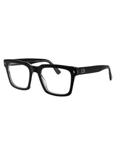Dsquared2 Icon0013 Eyeglasses In Black