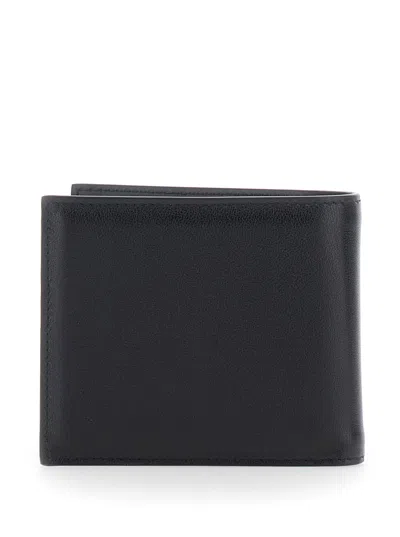 Givenchy Pebbled Leather Wallet In Black