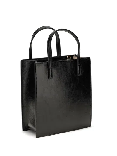 Hidesins Top Handle Bag In Black