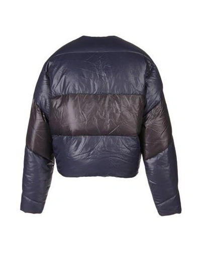 Shop Alexander Wang T Down Jacket In Dark Blue