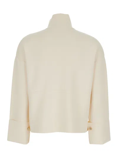Max Mara Formato Sweatshirt In Neutral