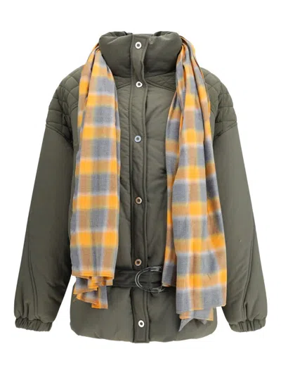 Marbell Amy Down Jacket In Green