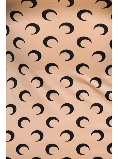 Marine Serre Crescent Moon Print T-shirt In Multi