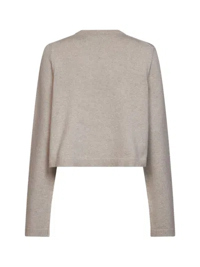 Alaïa Cashmere And Wool Turtleneck Pullover In Neutral